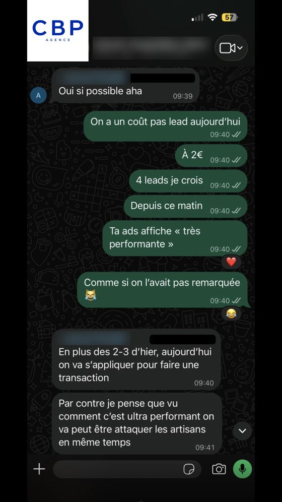 2 € la demande, 4 demandes qualifiées depuis le matin