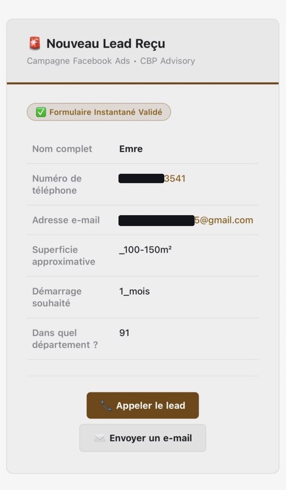 Lead 100 à 150 m², Essonne, démarrage sous 1 mois
